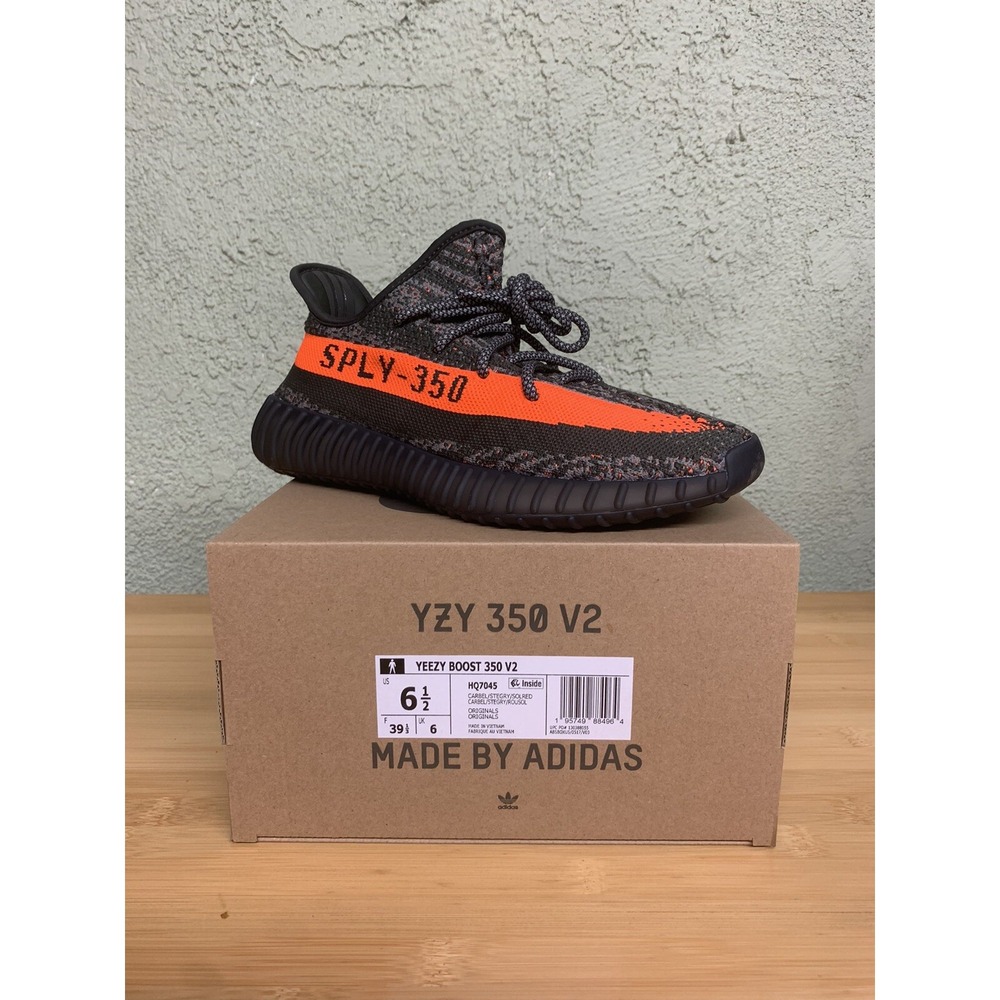 Yeezy Boost 350 V2 'Carbon Beluga' HQ7045 Size 6.5